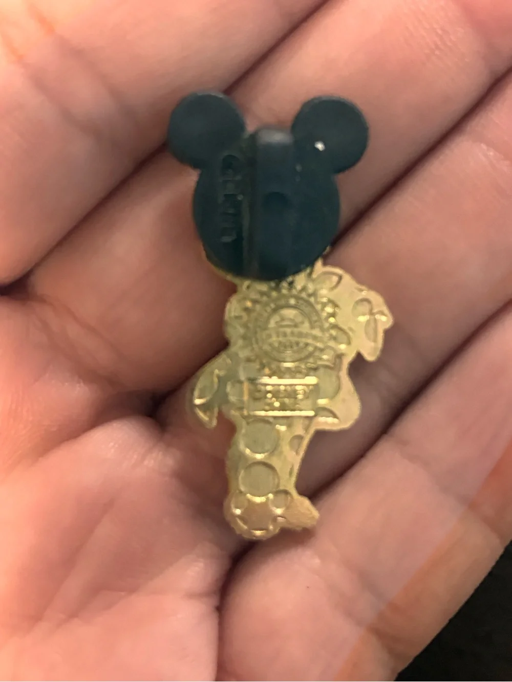 Disney Yellow & Blue Girl Enamel Pin Accessory